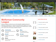 Tablet Screenshot of mckernancommunity.org